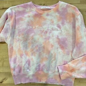 Barre Summit tie dye pullover